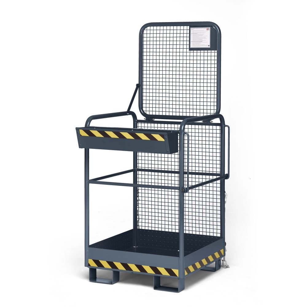 RR Arbeitskorb Typ RAK One 800x800x1900 RAL7016 Produktbild RR Arbeitskorb Typ RAK One 800x800x1900 RAL7016