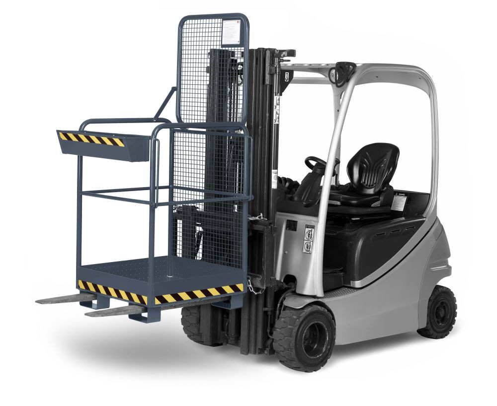 RR Arbeitskorb Typ RAK One 800x800x1900 RAL7016 Produktbild RR Arbeitskorb Typ RAK One 800x800x1900 RAL7016 bild 2