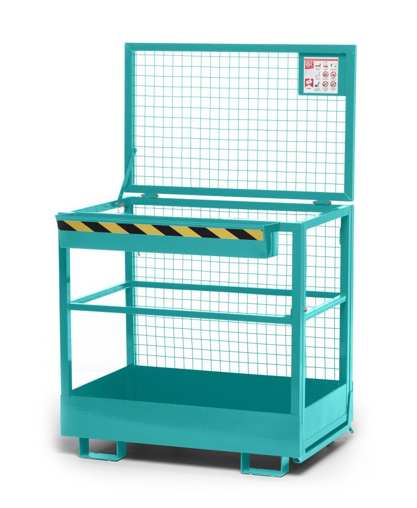 RR Arbeitskorb Typ RAK RAL 5018 1200x800x1900 Produktbild RR Arbeitskorb Typ RAK RAL 5018 1200x800x1900