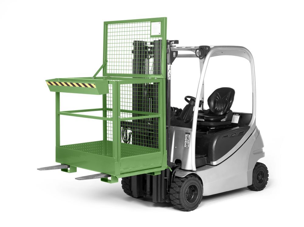 RR Arbeitskorb Typ RAK RAL 6011 1200x800x1900 Produktbild RR Arbeitskorb Typ RAK RAL 6011 1200x800x1900 bild 2