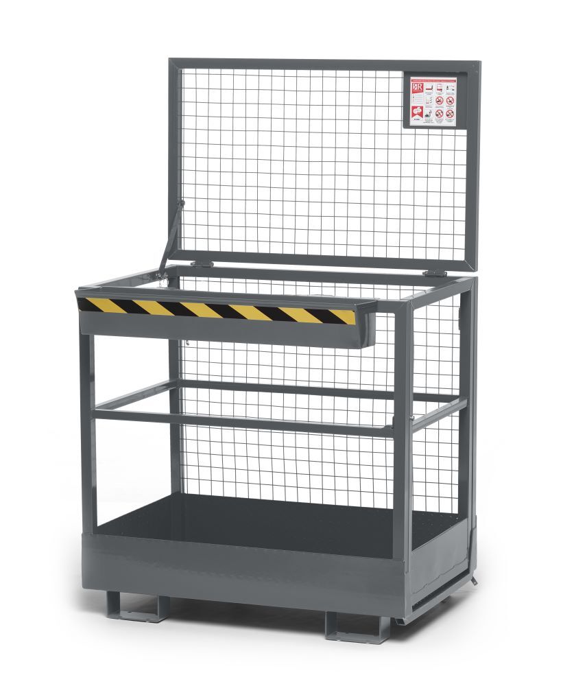 RR Arbeitskorb Typ RAK 1200x800x1900 RAL7005 Produktbild RR Arbeitskorb Typ RAK 1200x800x1900 RAL7005