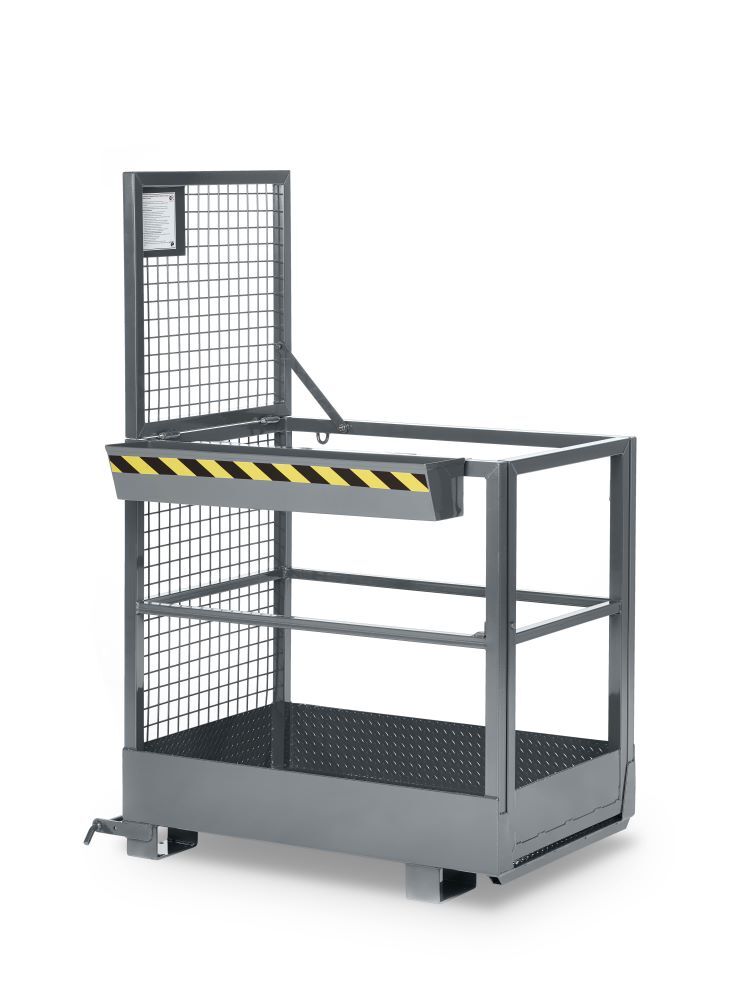 RR Arbeitskorb Typ RAK-Slim 800x1200x1900 RAL7005 Produktbild RR Arbeitskorb Typ RAK-Slim 800x1200x1900 RAL7005