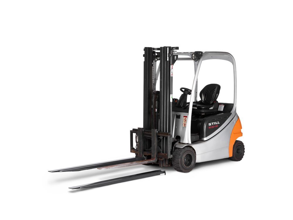 RR Gabelverlängerung Typ RV G 1600 x 100 x 40 mm RAL 9005 Produktbild RR Gabelverlängerung Typ RV G 1600 x 100 x 40 mm RAL 9005 bild 2