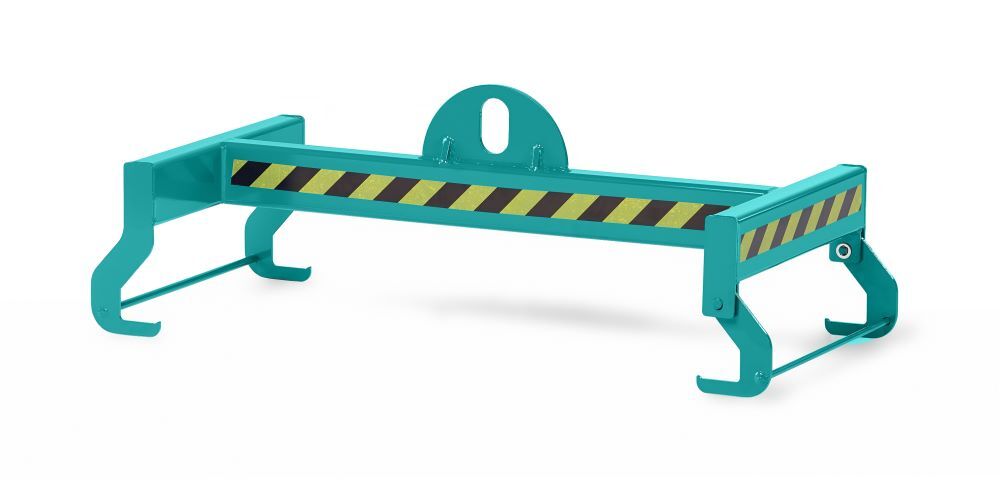 RR Gitterboxtraverse Typ RGT RAL5018 Traglast 1000kg Produktbild RR Gitterboxtraverse Typ RGT RAL5018 Traglast 1000kg