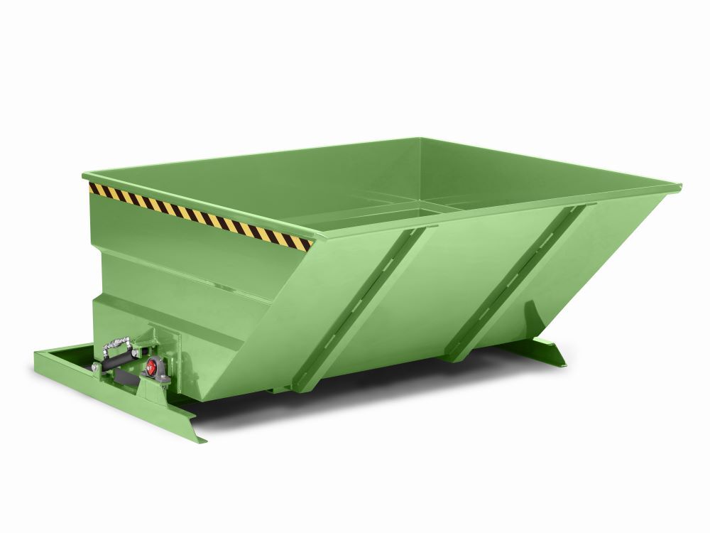 RR Muldenkipper Großraumkipper Typ RGK400 2200x2380x1295 RAL6011 Produktbild RR Muldenkipper Großraumkipper Typ RGK400 2200x2380x1295 RAL6011