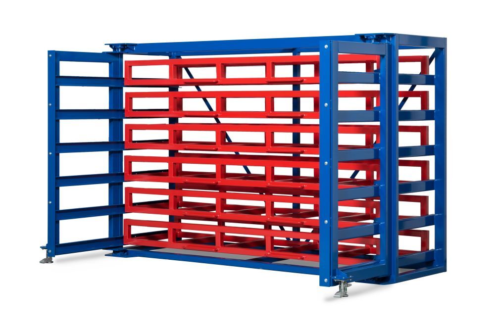 RR Kassetten Schubfachregal Typ RKS 6420x955x2200 Produktbild RR Kassetten Schubfachregal Typ RKS 6420x955x2200