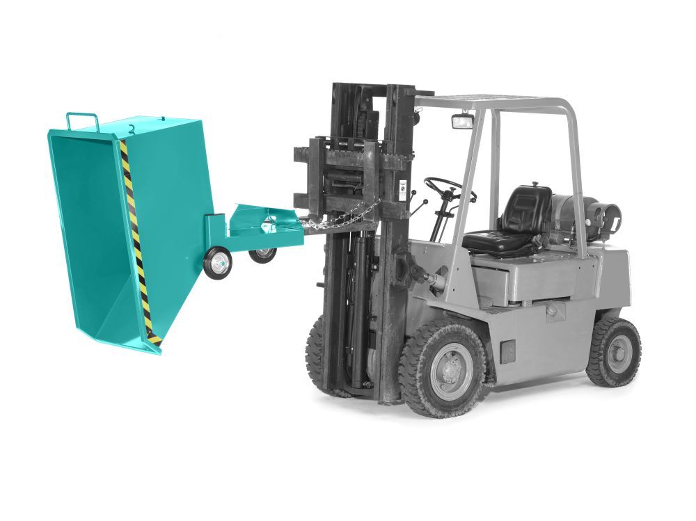 RR Kastenwagen Typ RKW 60 1040x1560x1125 RAL 5018 Produktbild RR Kastenwagen Typ RKW 60 1040x1560x1125 RAL 5018 bild 2