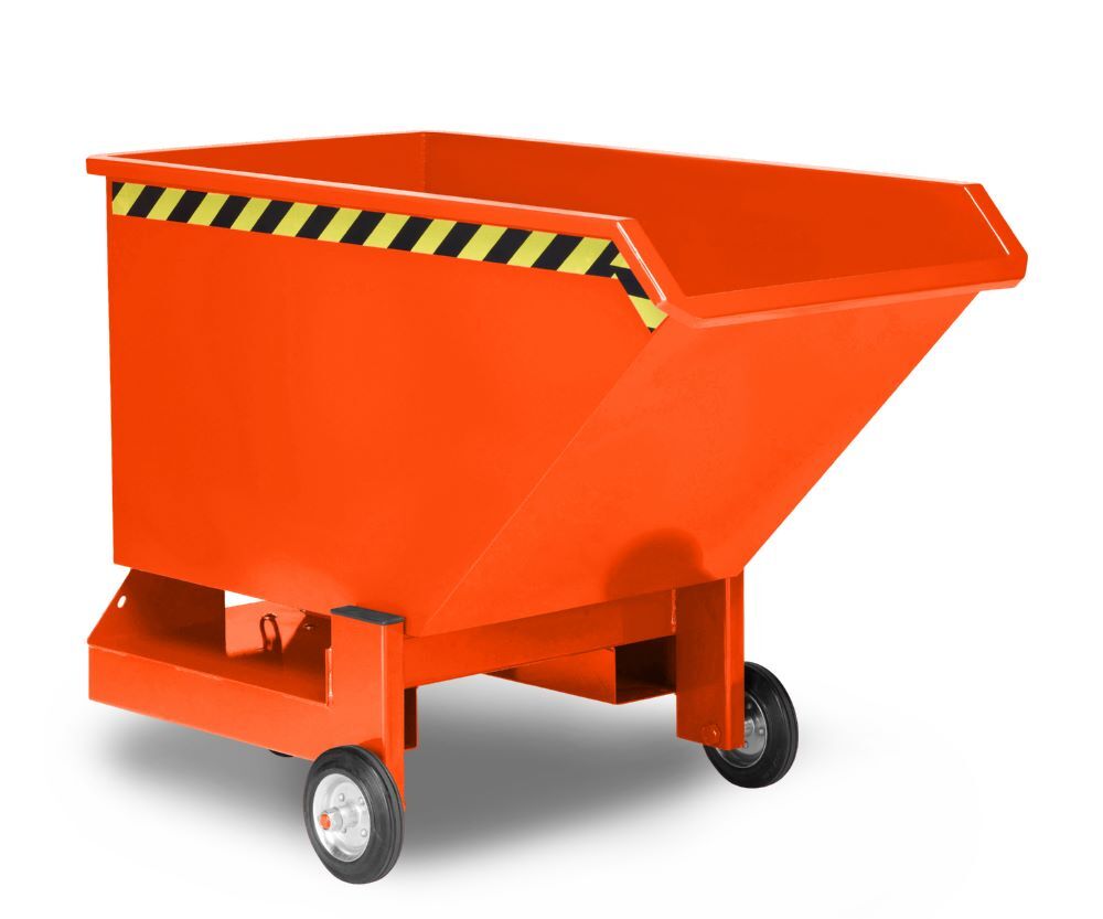 RR Kastenwagen Typ RKW 80 1040 x 1660 x 1250 mm orange Produktbild RR Kastenwagen Typ RKW 80 1040 x 1660 x 1250 mm orange