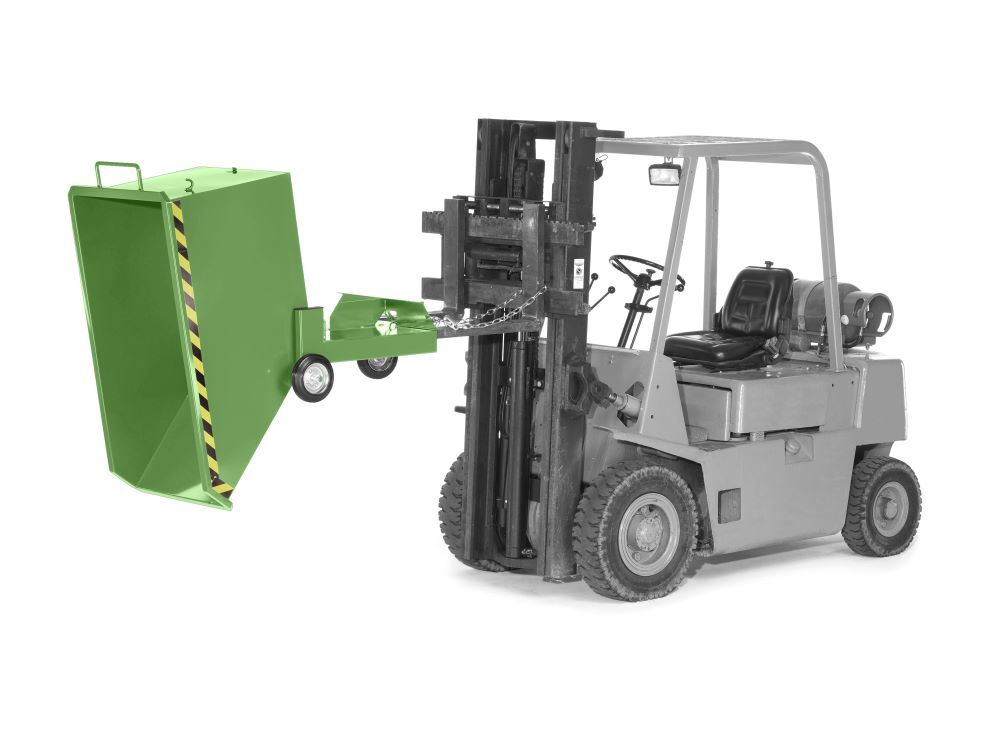 RR Kastenwagen Muldenkipper Typ RKW 80 1040x1660x1250 RAL6011 Produktbild RR Kastenwagen Muldenkipper Typ RKW 80 1040x1660x1250 RAL6011 bild 2