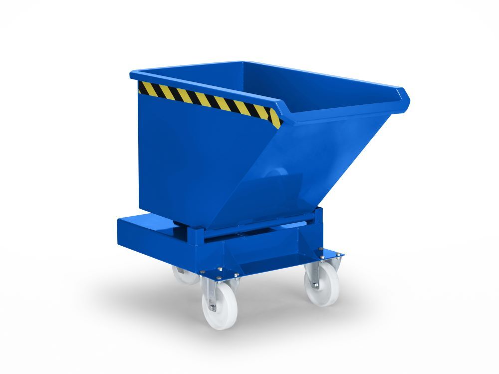 RR Kastenwagen Muldenkipper Typ RKW-DST 40 930x1440x1000 RAL5010 Produktbild RR Kastenwagen Muldenkipper Typ RKW-DST 40 930x1440x1000 RAL5010