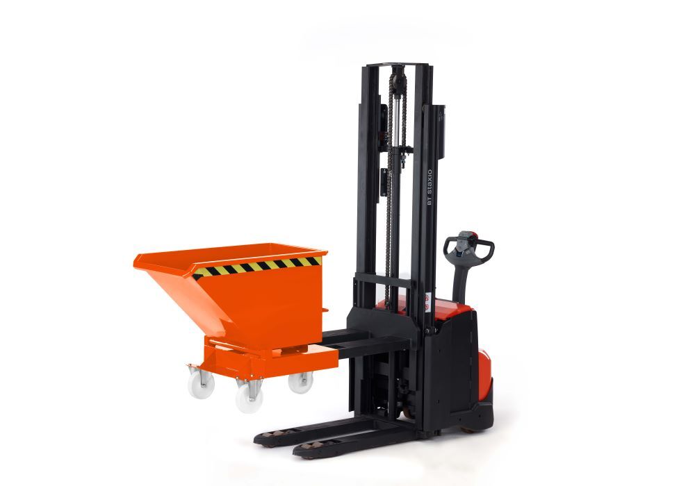 RR Kastenwagen Muldenkipper Typ RKW-DST 40 930x1440x1000 RAL5018 Produktbild RR Kastenwagen Muldenkipper Typ RKW-DST 40 930x1440x1000 RAL5018 bild 2