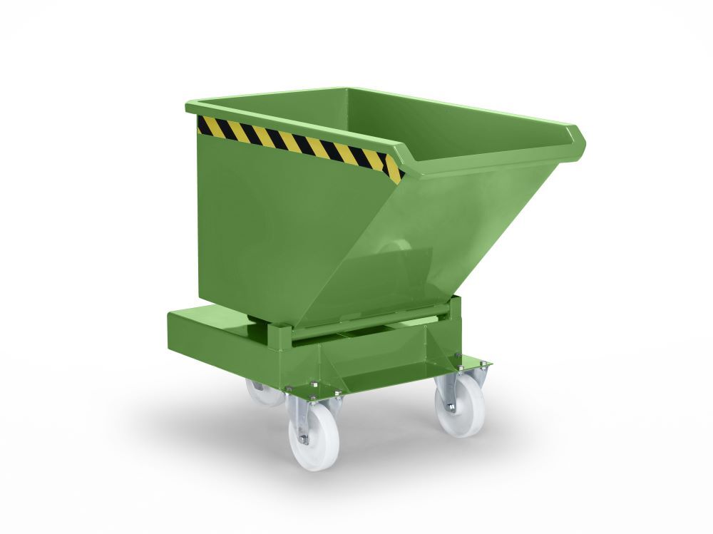 RR Kastenwagen Muldenkipper Typ RKW-DST 40 930x1440x1000 RAL6011 Produktbild RR Kastenwagen Muldenkipper Typ RKW-DST 40 930x1440x1000 RAL6011