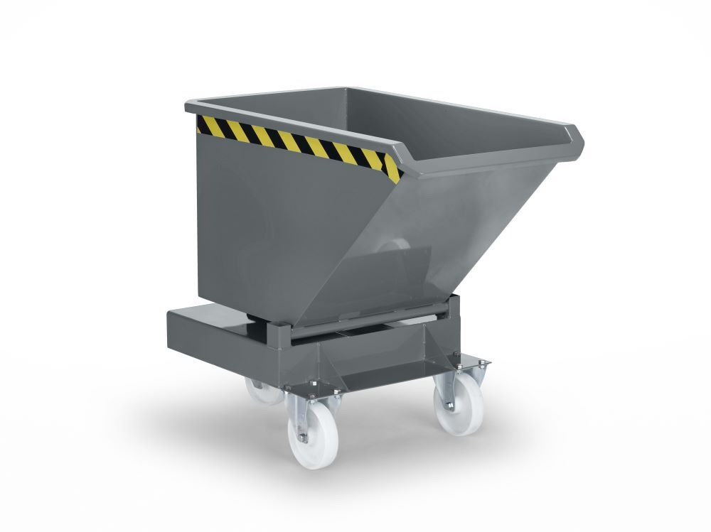 RR Kastenwagen Muldenkipper Typ RKW-DST 40 930x1440x1000 RAL7005 Produktbild RR Kastenwagen Muldenkipper Typ RKW-DST 40 930x1440x1000 RAL7005