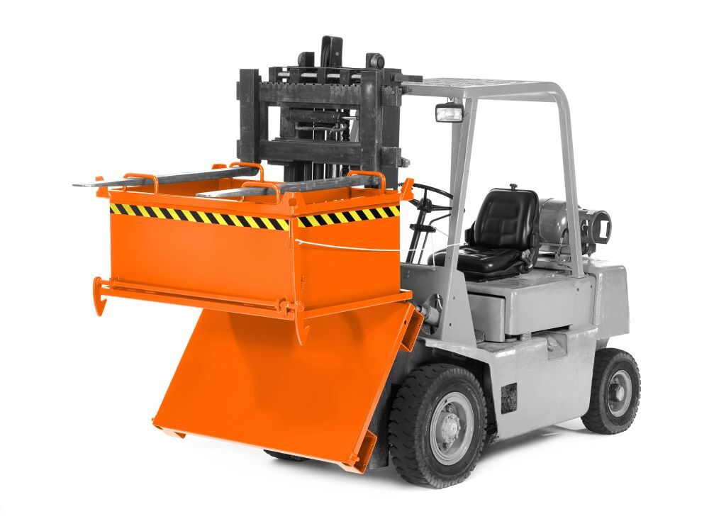 RR Klappbodenbehälter Typ RBB-50 1370x910x770 RAL2004 Produktbild RR Klappbodenbehälter Typ RBB-50 1370x910x770 RAL2004 bild 2