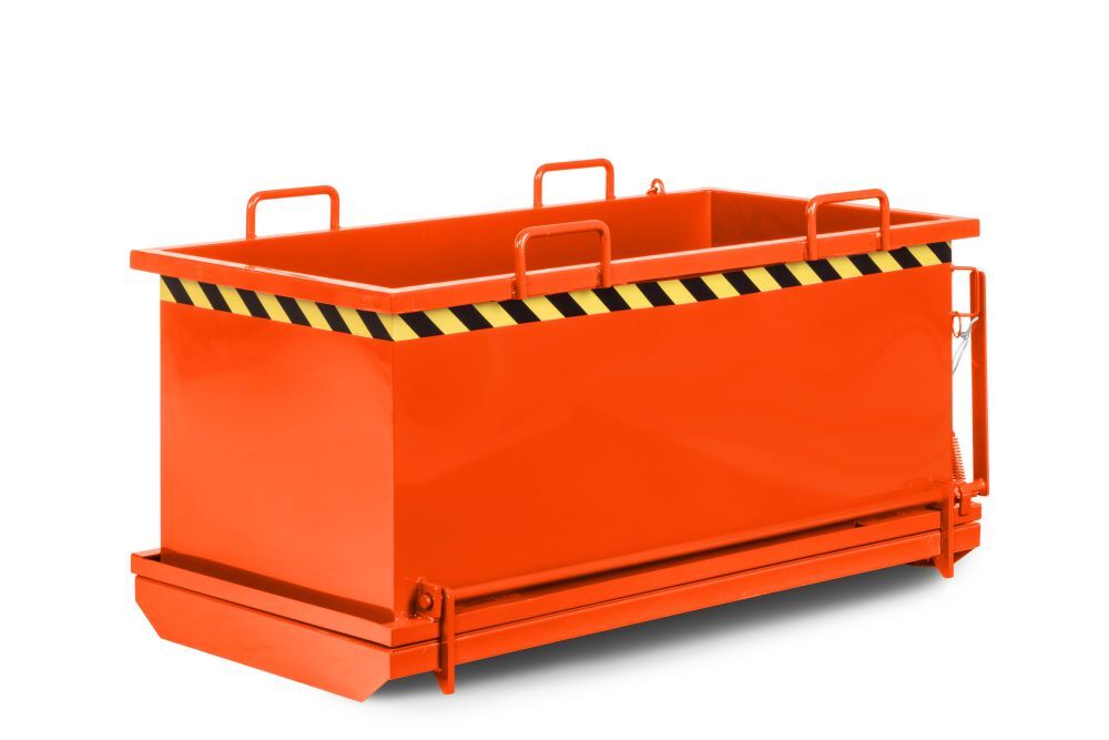 RR Klappbodenbehälter Typ RKB-50 1490x690x845 RAL2004 Produktbild RR Klappbodenbehälter Typ RKB-50 1490x690x845 RAL2004