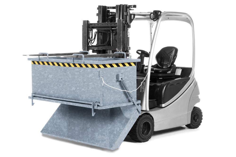 RR Klappbodenbehälter Typ RKB-50 1490x690x845 verzinkt Produktbild RR Klappbodenbehälter Typ RKB-50 1490x690x845 verzinkt bild 2