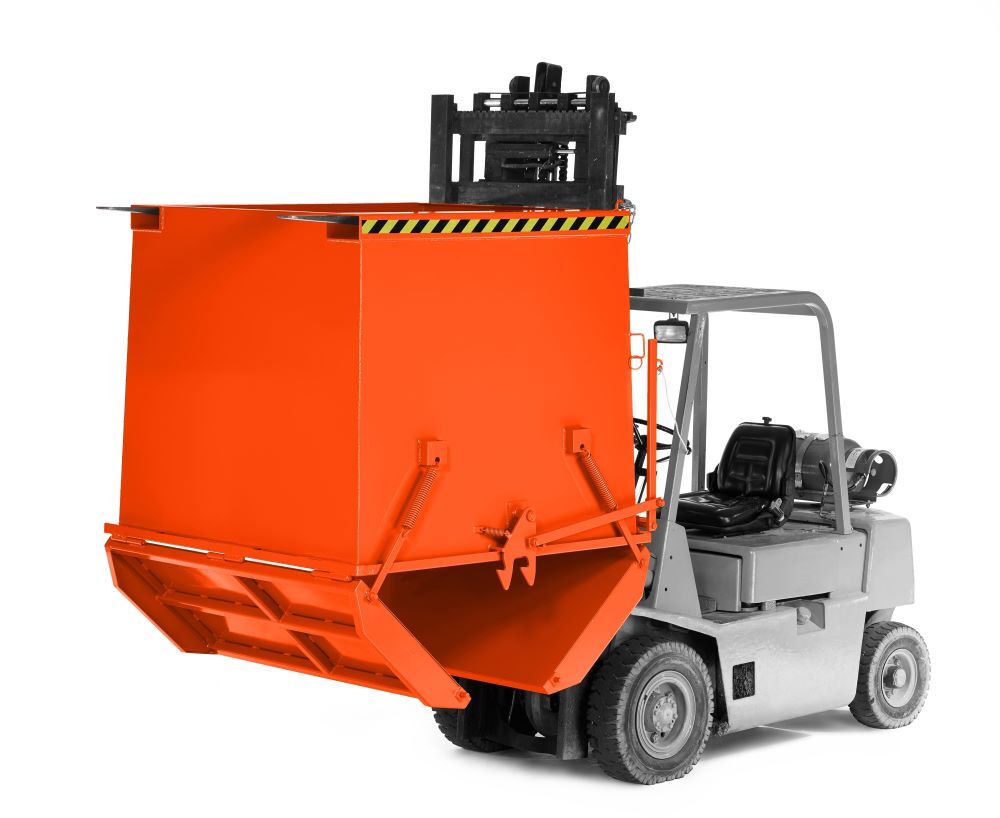 RR Klappbodenbehälter Typ RKC-125 1475x1350x1000 RAL2004 Produktbild RR Klappbodenbehälter Typ RKC-125 1475x1350x1000 RAL2004 bild 2