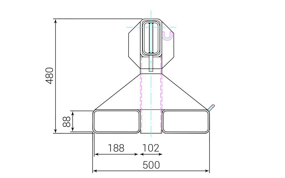RR Kranarm Typ RKA-3 Traglast 3000kg RAL6011 RR Kranarm Typ RKA-3 Traglast 3000kg RAL6011