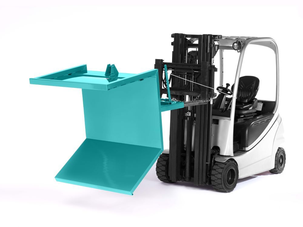 RR Langgutkipper Typ RLK 1250x1570x980 RAL5018 Produktbild RR Langgutkipper Typ RLK 1250x1570x980 RAL5018 bild 2