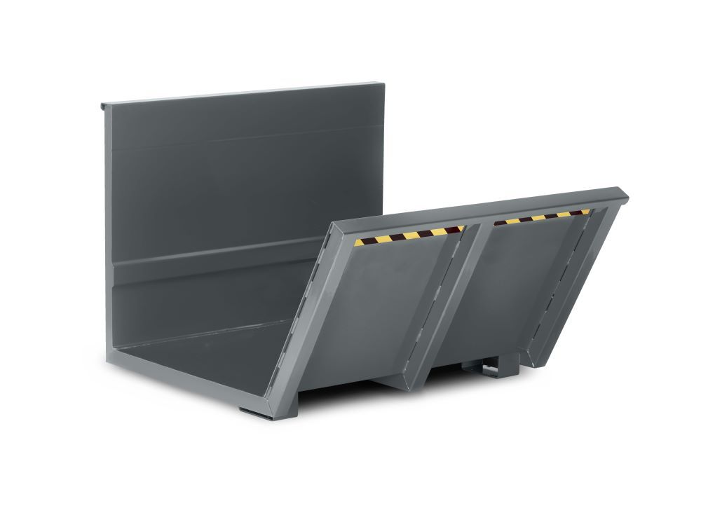 RR Langgutkipper Typ RLK 1250x1570x980 RAL7005 Produktbild RR Langgutkipper Typ RLK 1250x1570x980 RAL7005