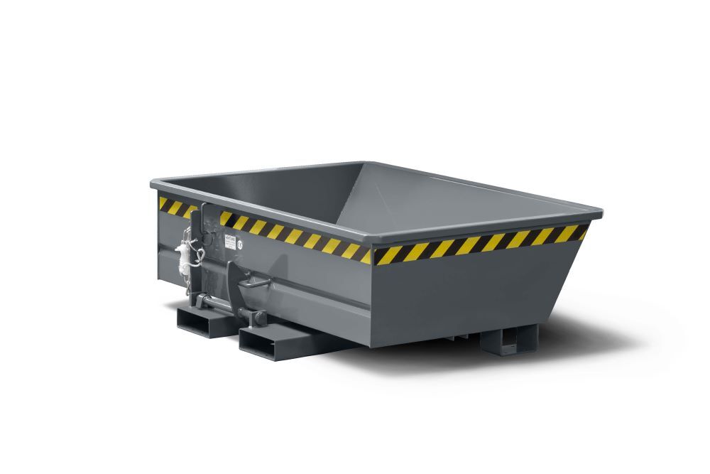 RR Muldenkipper Minikipper Typ RMI 15 675x1075x450 RAL7005 Produktbild RR Muldenkipper Minikipper Typ RMI 15 675x1075x450 RAL7005