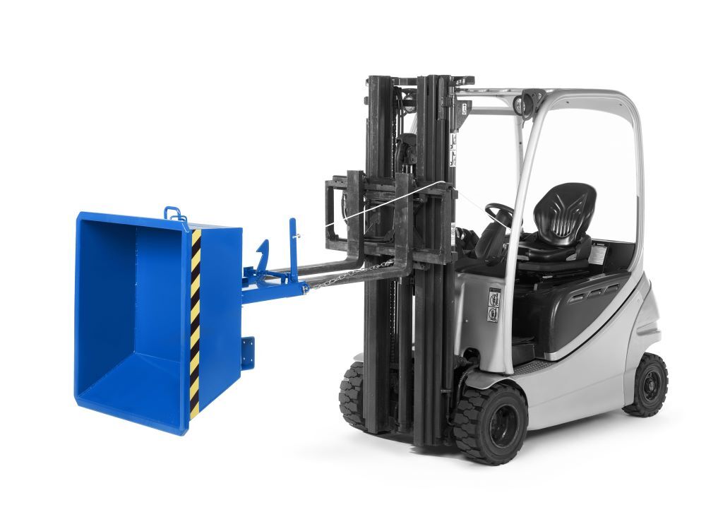 RR Muldenkipper Minikipper Typ RMI 25 975x1075x450 RAL5010 Produktbild RR Muldenkipper Minikipper Typ RMI 25 975x1075x450 RAL5010 bild 2