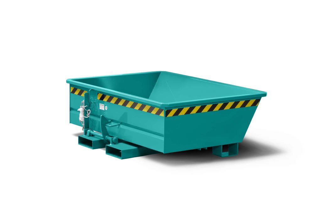 RR Minikipper Muldenkipper Typ RMI-35 1330x1075x450 RAL5018 Produktbild RR Minikipper Muldenkipper Typ RMI-35 1330x1075x450 RAL5018