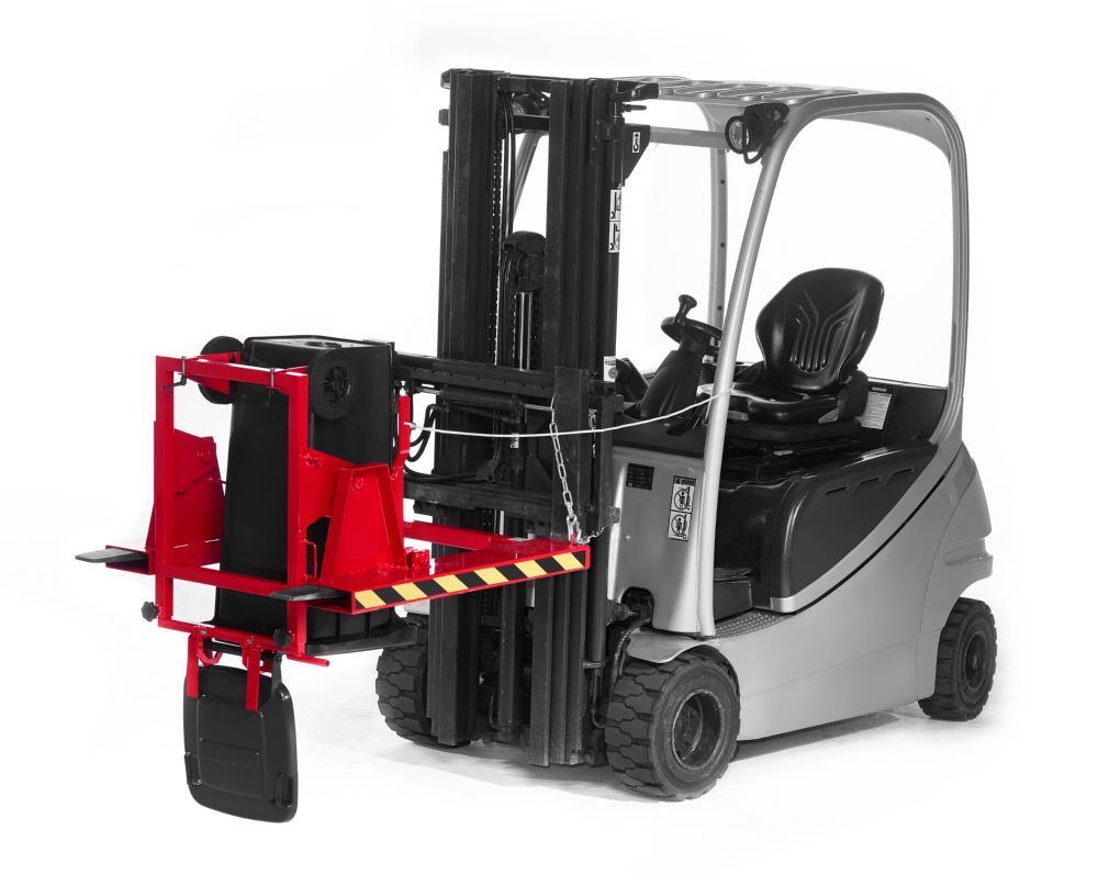 Mülltonnenwender Typ RMW RAL 3000 Produktbild Mülltonnenwender Typ RMW RAL 3000 bild 2