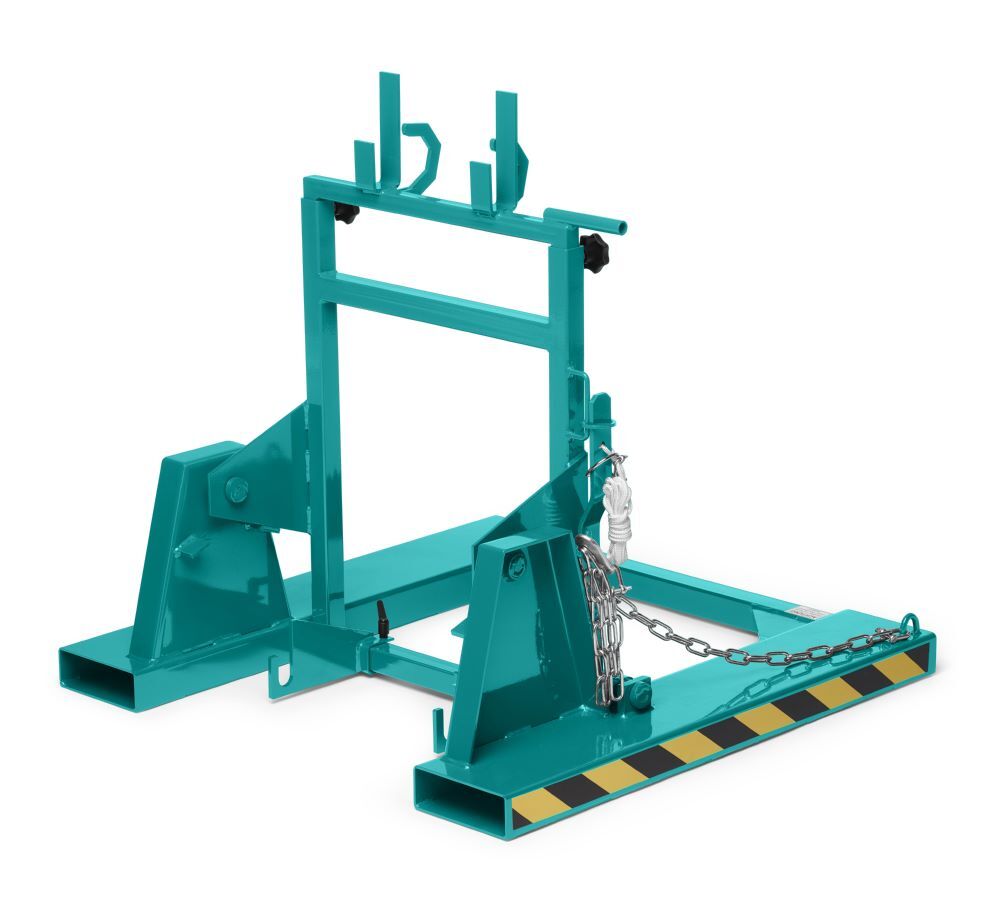 RR Mülltonnenwender Typ RMW RAL 5018 türkis Produktbild RR Mülltonnenwender Typ RMW RAL 5018 türkis
