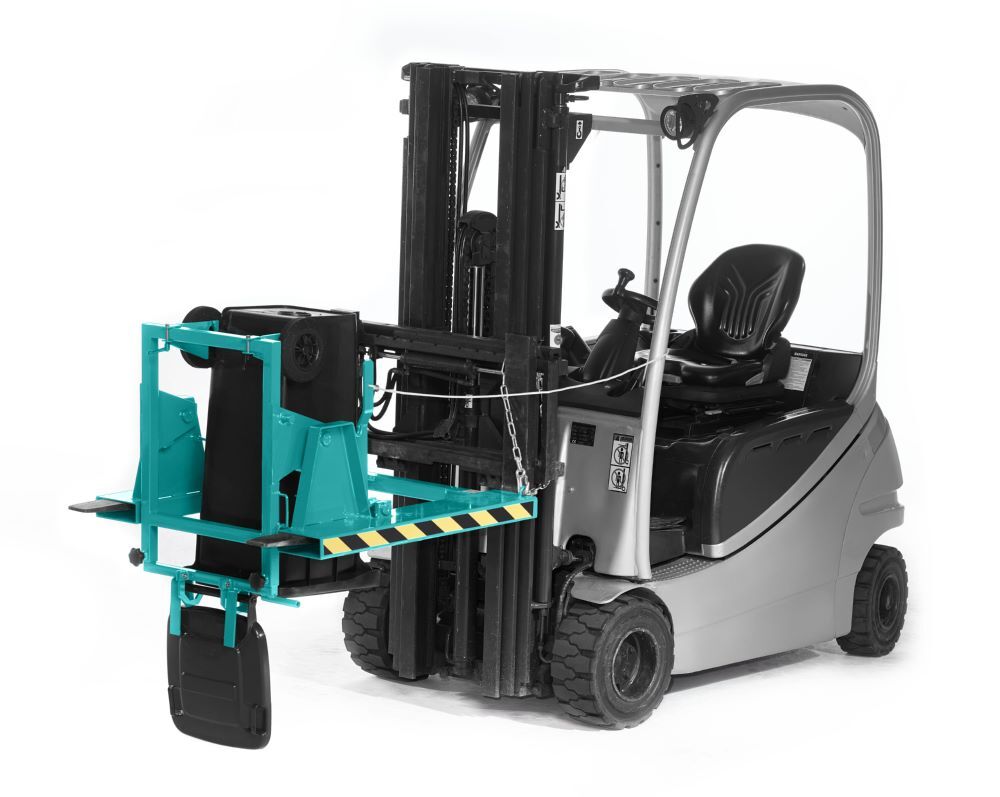 Mülltonnenwender Typ RMW RAL 5018 Produktbild Mülltonnenwender Typ RMW RAL 5018 bild 2