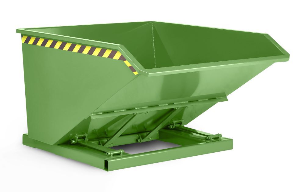 RR Muldenkipper Typ RTK30 830x1160x685 RAL6011 Produktbild RR Muldenkipper Typ RTK30 830x1160x685 RAL6011