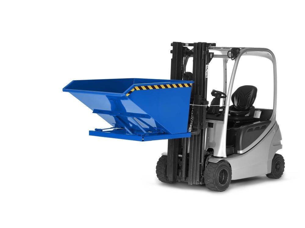 RR Muldenkipper Typ RTK 150 2370x1450x780 RAL5010 Produktbild RR Muldenkipper Typ RTK 150 2370x1450x780 RAL5010 bild 2