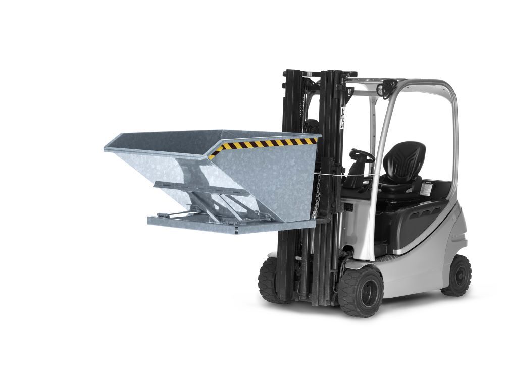 RR Muldenkipper Typ RTK 150 2370x1450x780 verzinkt Produktbild RR Muldenkipper Typ RTK 150 2370x1450x780 verzinkt bild 2