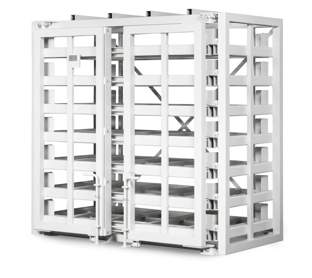 RR Schubfachregal für Bleche Typ RBR 25T 2870x1400x2310 Produktbild RR Schubfachregal für Bleche Typ RBR 25T 2870x1400x2310
