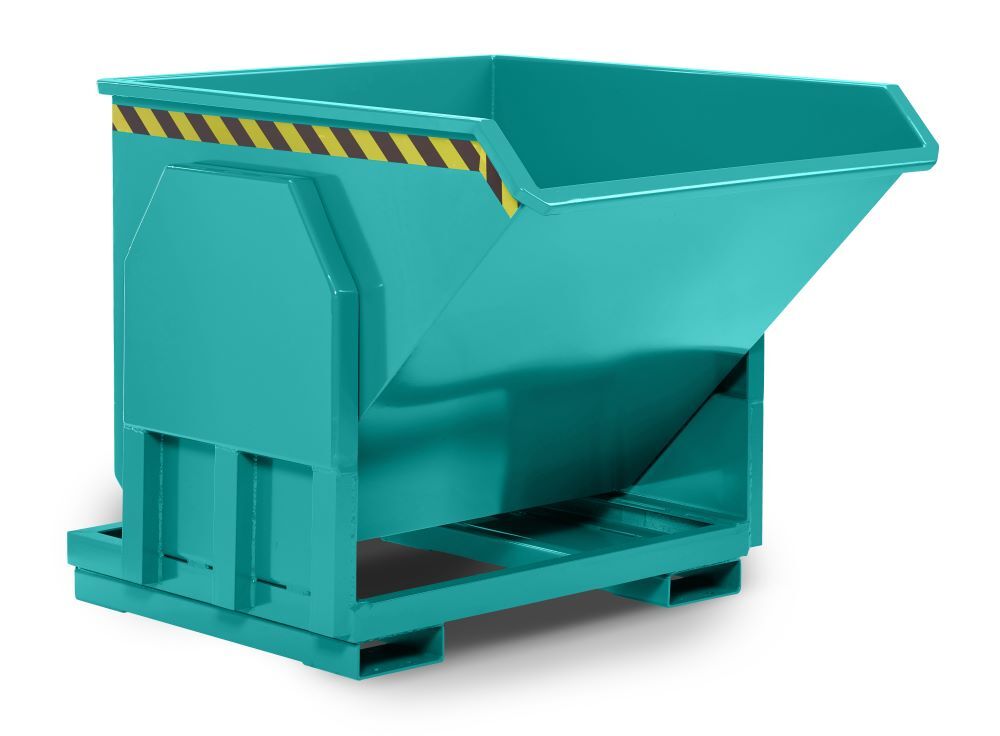 RR Schwerlastkipper Typ RMK 30 RAL 5018 840x1150x910mm Produktbild RR Schwerlastkipper Typ RMK 30 RAL 5018 840x1150x910mm