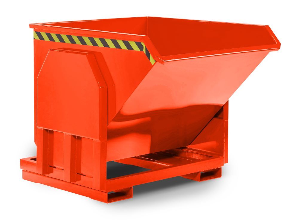 RR Schwerlastkipper Typ RMK 100 RAL 2004 1400x1330x1030mm Produktbild RR Schwerlastkipper Typ RMK 100 RAL 2004 1400x1330x1030mm