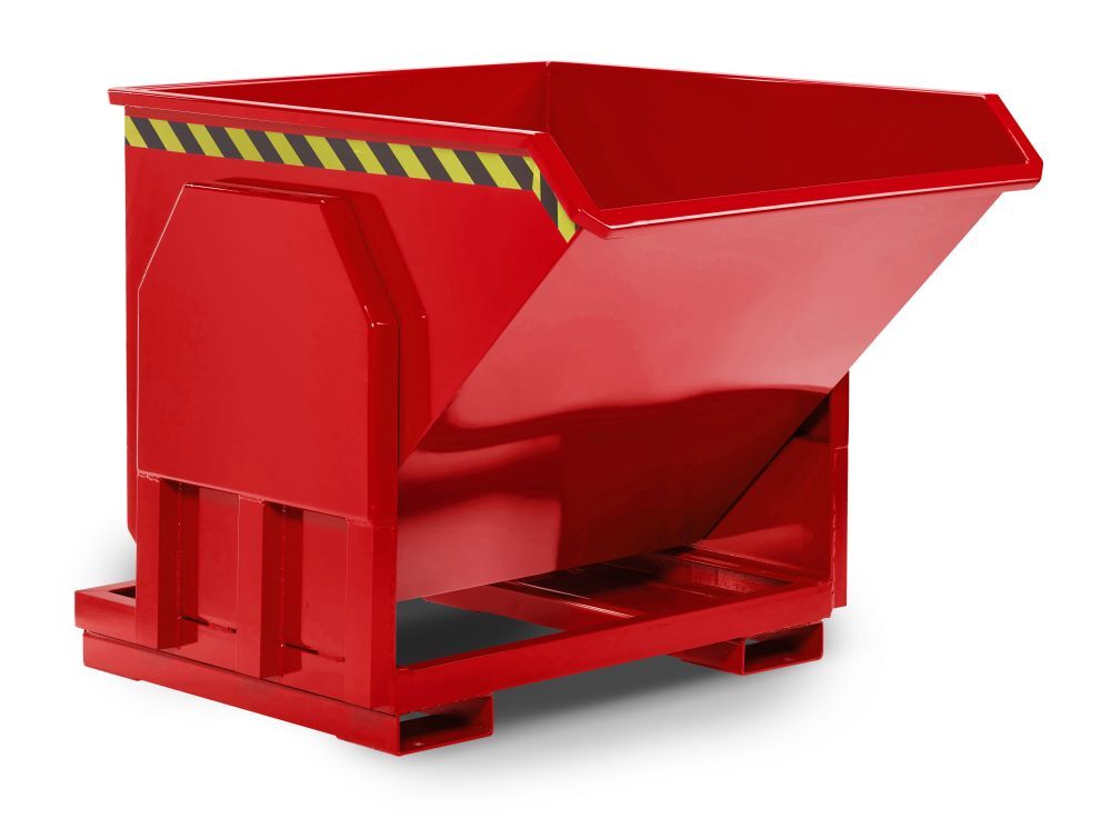 RR Schwerlastkipper Typ RMK 120 RAL 3000 1640x1330x1030mm Produktbild RR Schwerlastkipper Typ RMK 120 RAL 3000 1640x1330x1030mm