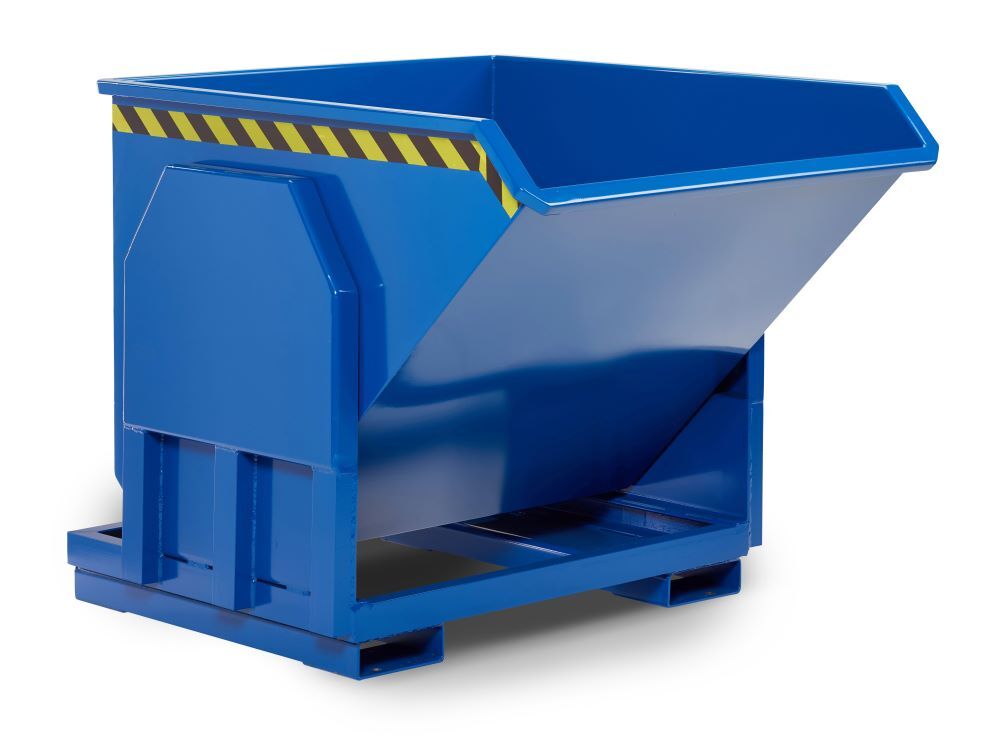 RR Schwerlastkipper Muldenkipper Typ RMK-150 1940x1330x1030 RAL5010 Produktbild RR Schwerlastkipper Muldenkipper Typ RMK-150 1940x1330x1030 RAL5010