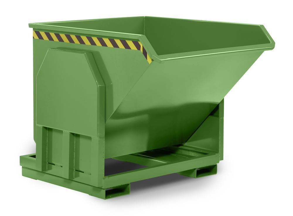 RR Schwerlastkipper Typ RMK 80 RAL 6011 1140x1330x1030mm Produktbild RR Schwerlastkipper Typ RMK 80 RAL 6011 1140x1330x1030mm
