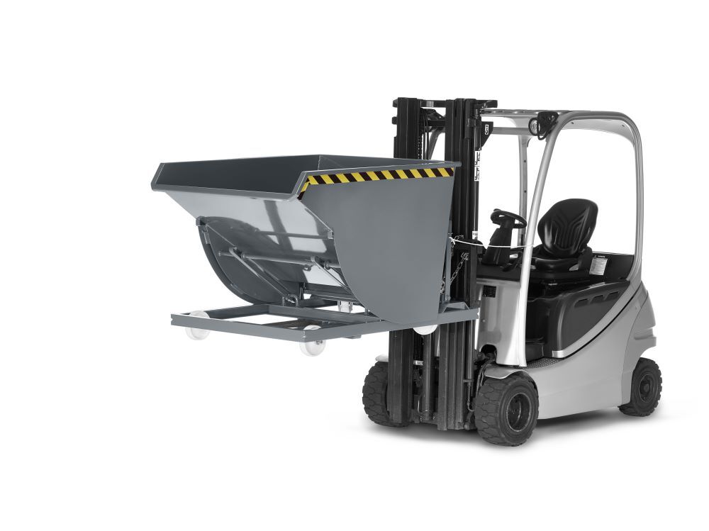 RR Selbstkipper Muldenkipper Typ RSK 30 830x1350x810 RAL7005 Produktbild RR Selbstkipper Muldenkipper Typ RSK 30 830x1350x810 RAL7005 bild 2