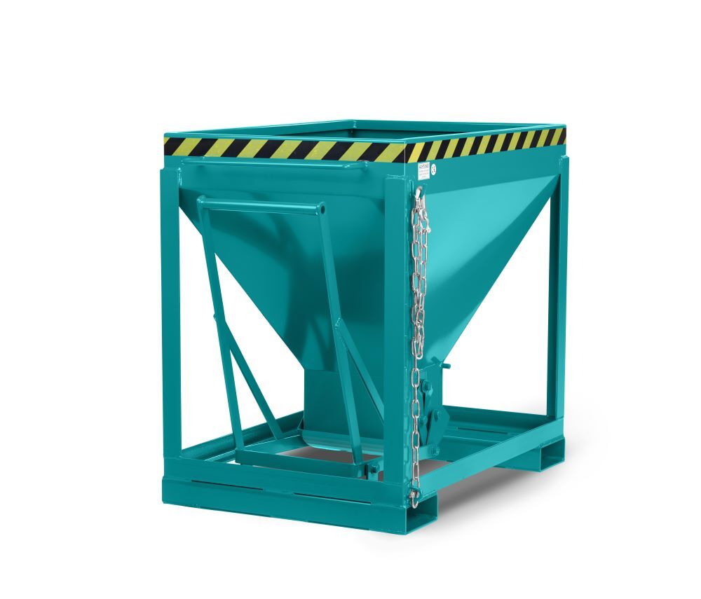 RR Silowagen Typ RSL 600 780x1200x1030 RAL5018 Produktbild RR Silowagen Typ RSL 600 780x1200x1030 RAL5018