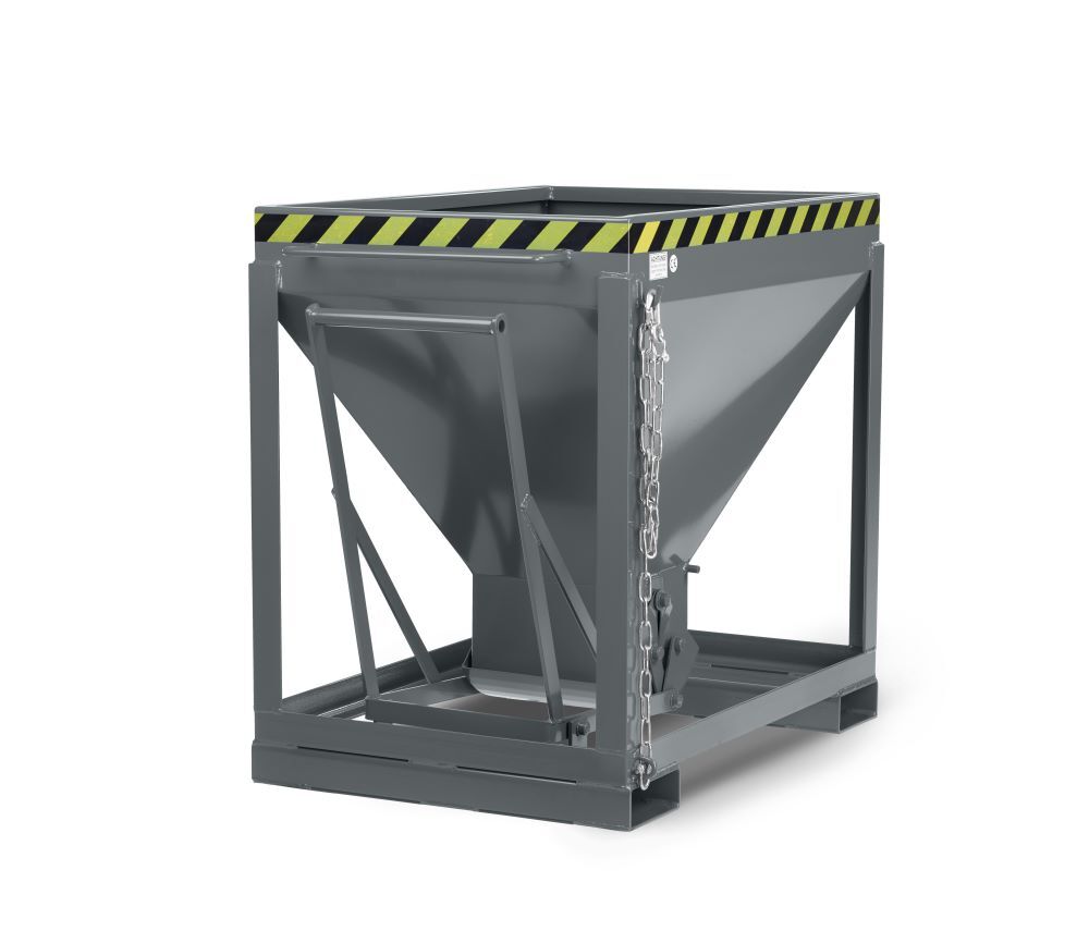 RR Silowagen Typ RSL 600 780x1200x1030 RAL7005 Produktbild RR Silowagen Typ RSL 600 780x1200x1030 RAL7005