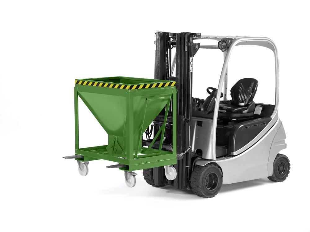 RR Silowagen Typ RSLF 600 780x1200x1030 RAL6011 Produktbild RR Silowagen Typ RSLF 600 780x1200x1030 RAL6011 bild 2