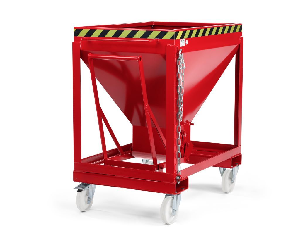 RR Silowagen Typ RSLF 375 780x1200x1030 RAL3000 Produktbild RR Silowagen Typ RSLF 375 780x1200x1030 RAL3000