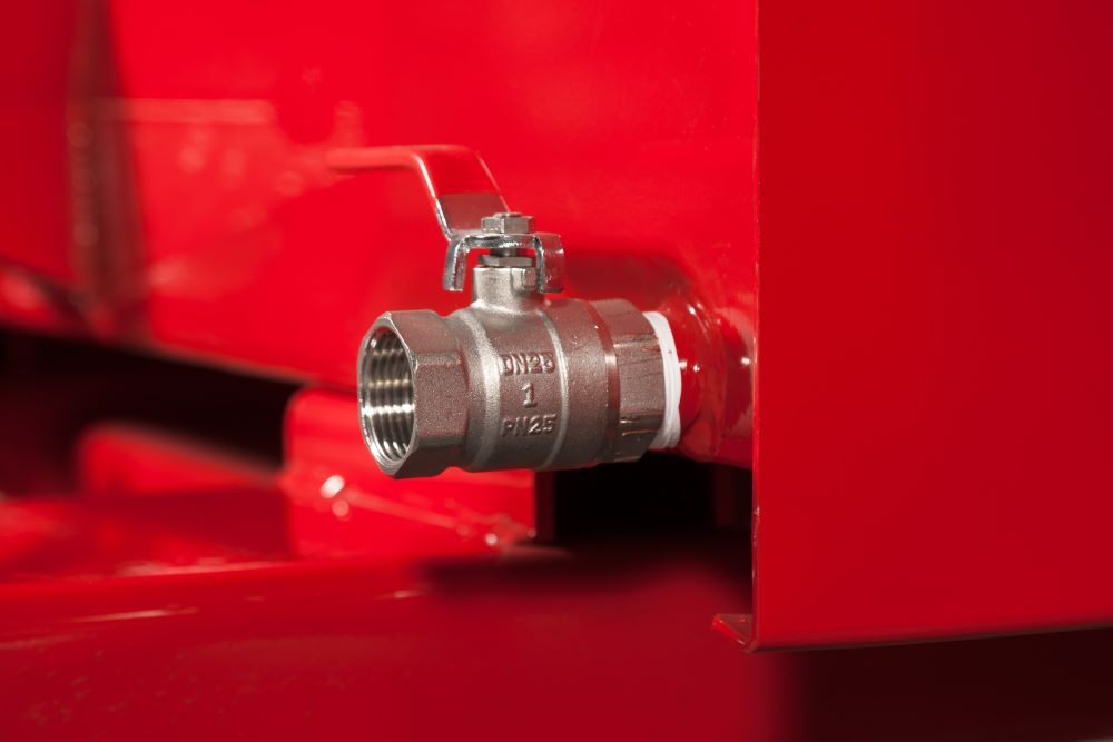 RR Spänekipper Muldenkipper Typ RUK- S 75 Traglast 1500kg RAL 3000 Produktbild RR Spänekipper Muldenkipper Typ RUK- S 75 Traglast 1500kg RAL 3000 bild 2