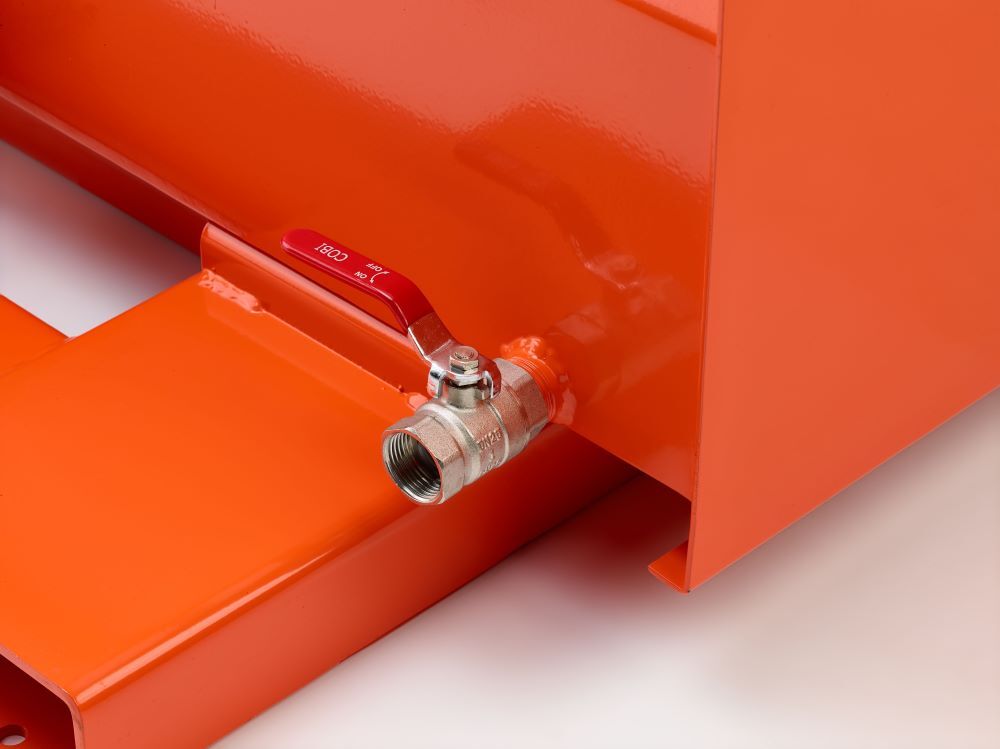 RR Spänekipper Muldenkipper Typ RUK- S 125 Traglast 2000kg RAL2004 Produktbild RR Spänekipper Muldenkipper Typ RUK- S 125 Traglast 2000kg RAL2004 bild 2