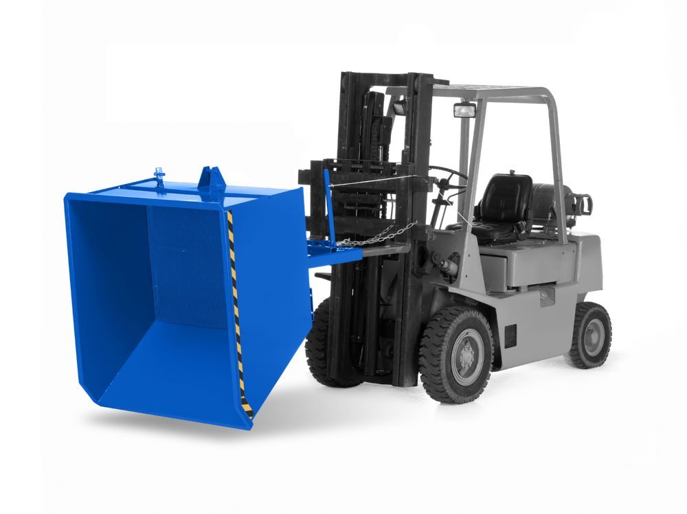 RR Spänekipper Typ RUK S 60 RAL 5010 Produktbild RR Spänekipper Typ RUK S 60 RAL 5010 bild 4