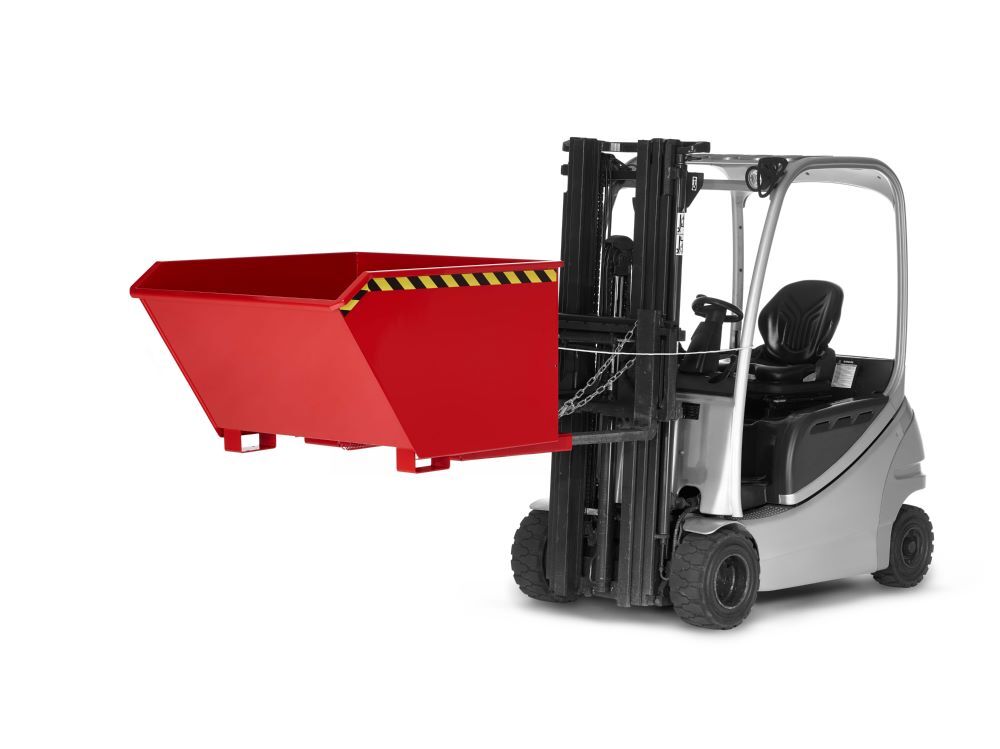 RR Universalkipper Typ RUK 60 Maße 780 x 1500 x 780 mm feuerrot