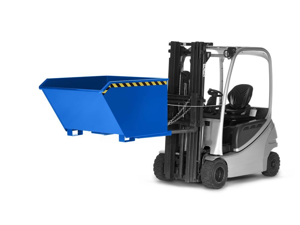 RR Universalkipper Typ RUK 75 1240x1520x800 RAL 5010 Produktbild RR Universalkipper Typ RUK 75 1240x1520x800 RAL 5010 bild 2