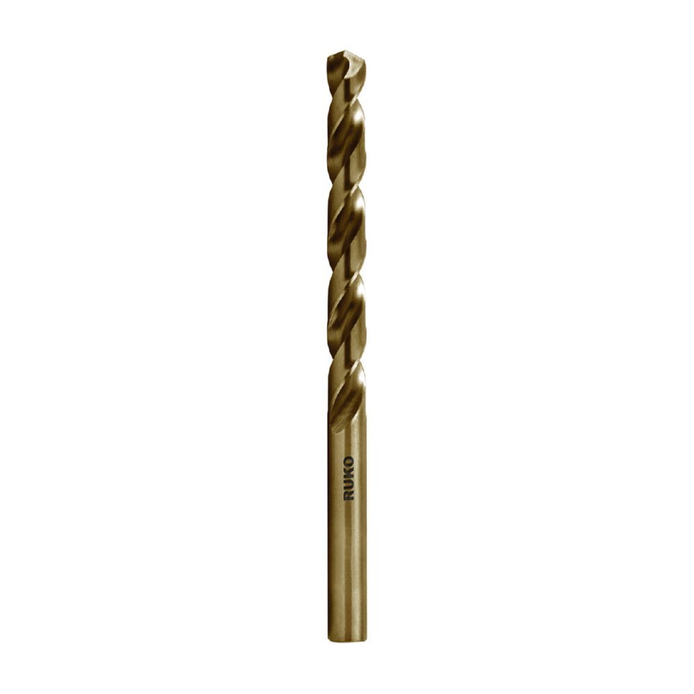 Ruko Spiralbohrer 10,2 mm DIN 338 Typ N HSS Co 5 Kreuzanschliff